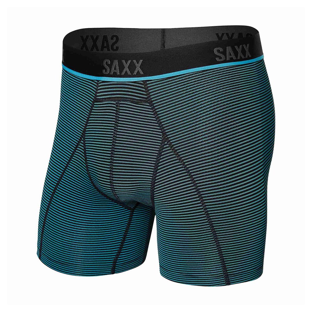 saxx underwear kinetic hd boxer bleu m homme