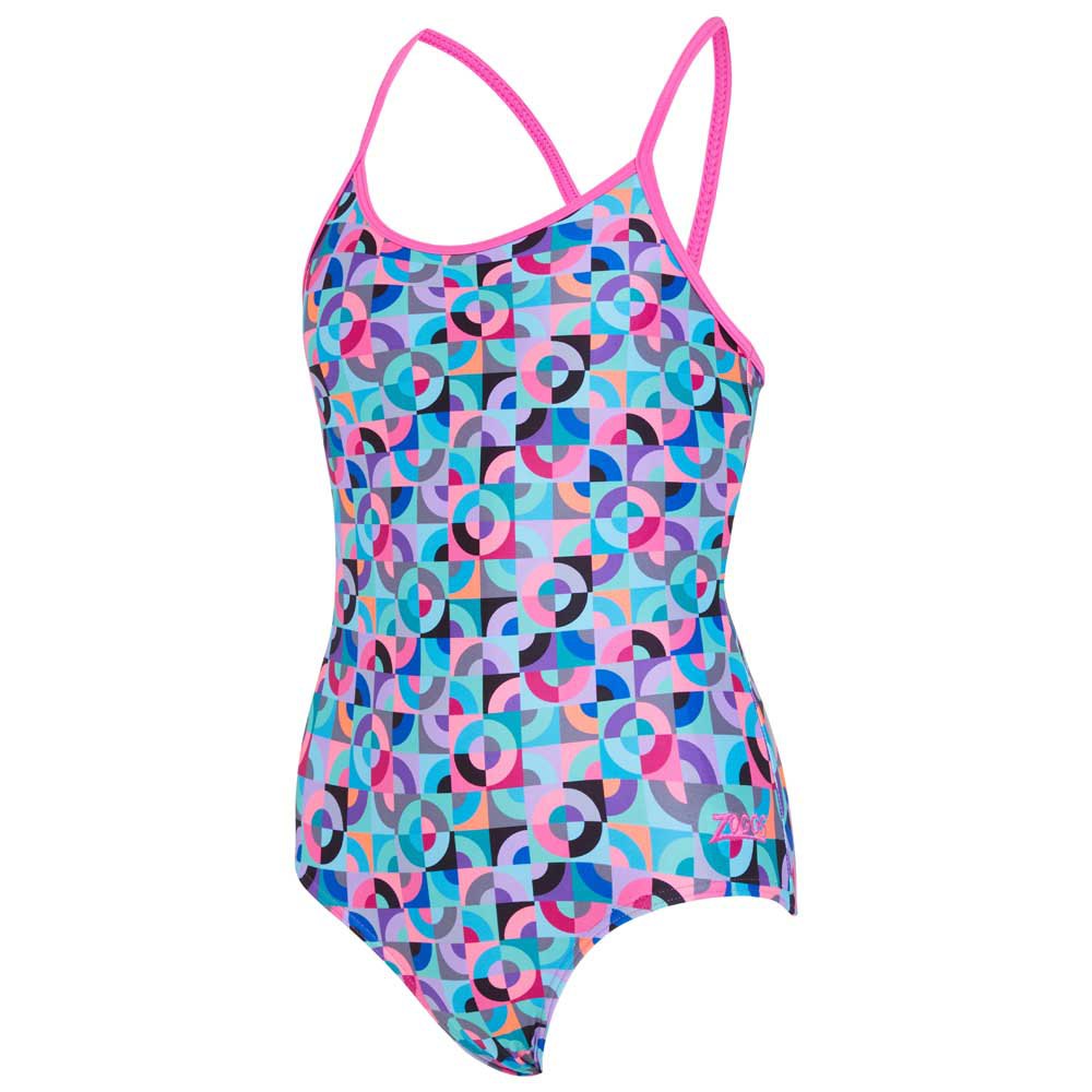 zoggs sprintback swimsuit multicolore 14 years fille