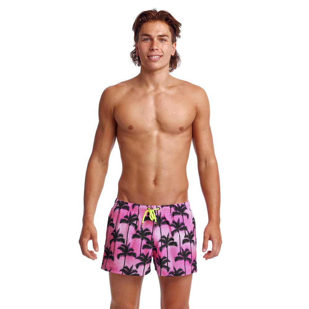 funky trunks shorty shorts pop palms swimming shorts rose l homme