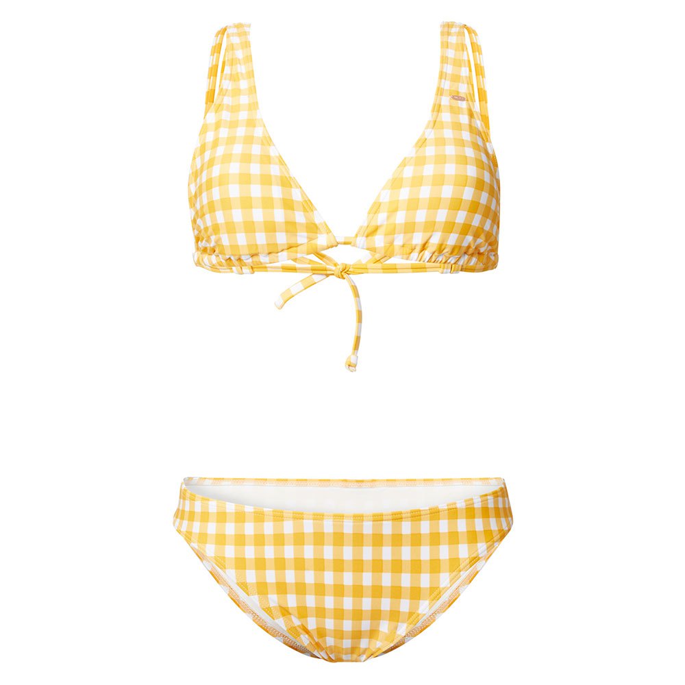 o´neill pw tahiti rita bikini jaune,blanc 40 / b femme