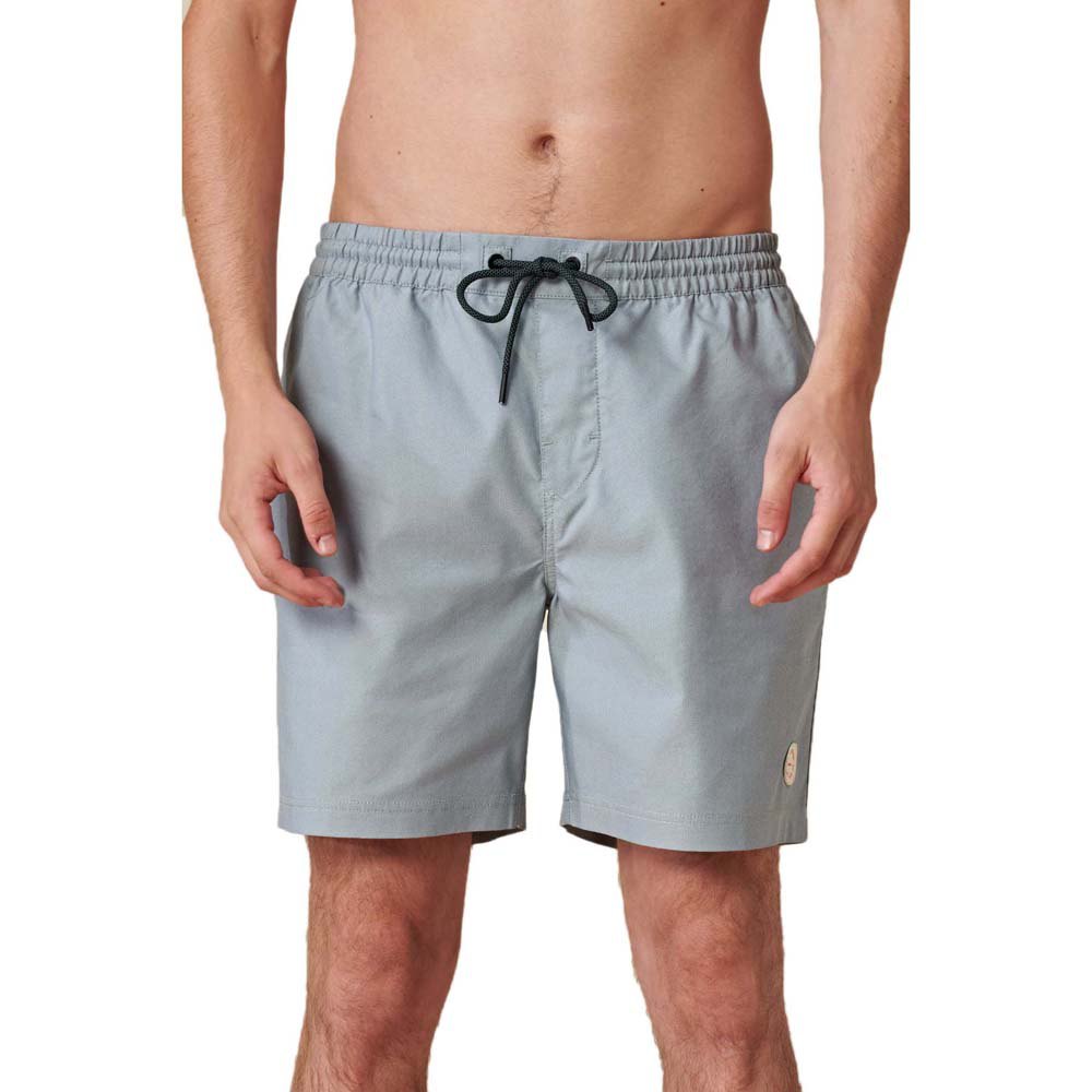 globe clean swell swimming shorts gris s homme