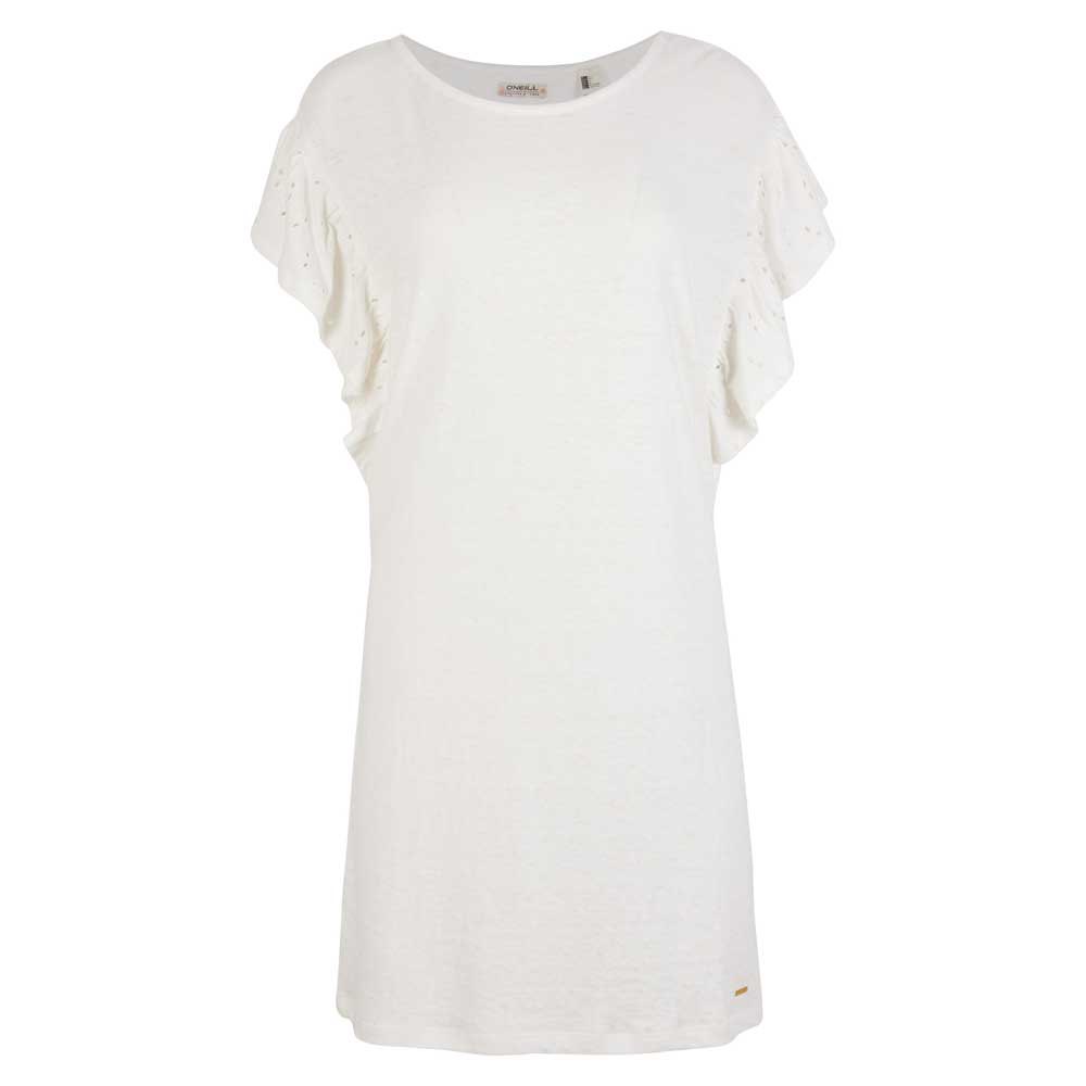 o´neill flutter short dress blanc xl femme