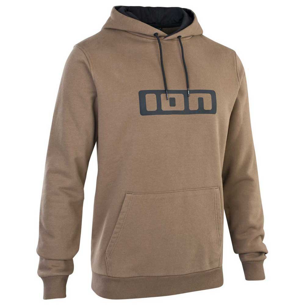 ion logo hoodie marron s homme