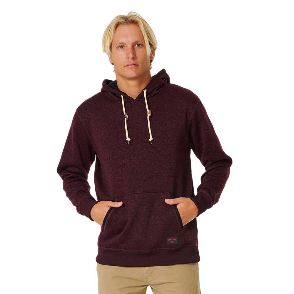 rip curl crescent hoodie rouge l homme