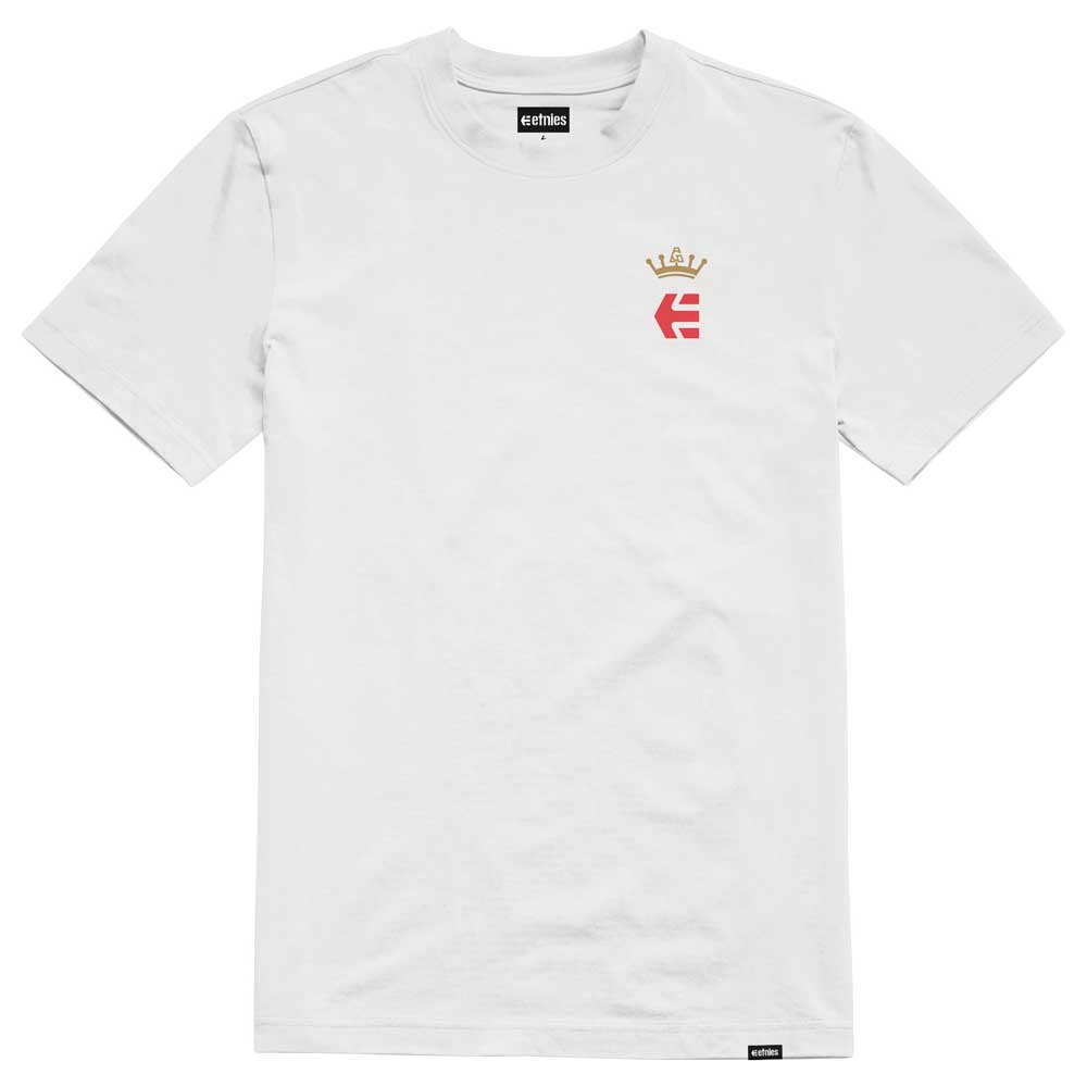 etnies ag short sleeve t-shirt blanc 2xl homme