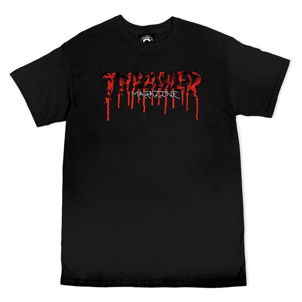thrasher blood drip short sleeve t-shirt rouge xl homme