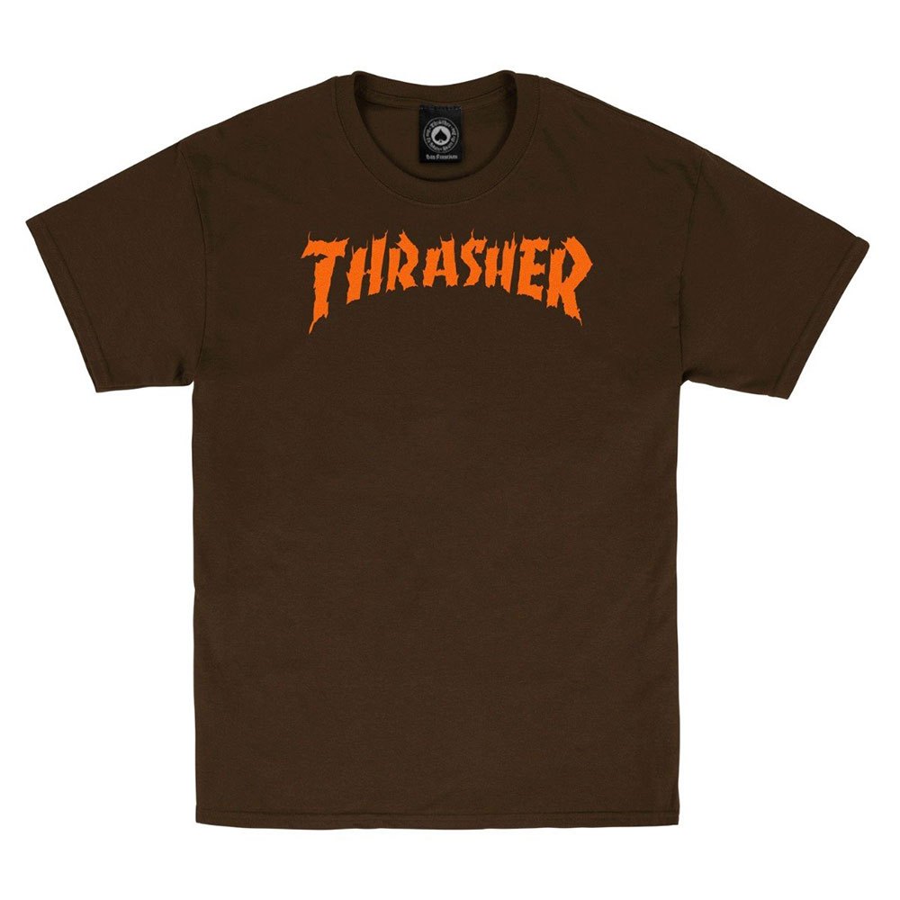 thrasher burn it down short sleeve t-shirt  xl homme