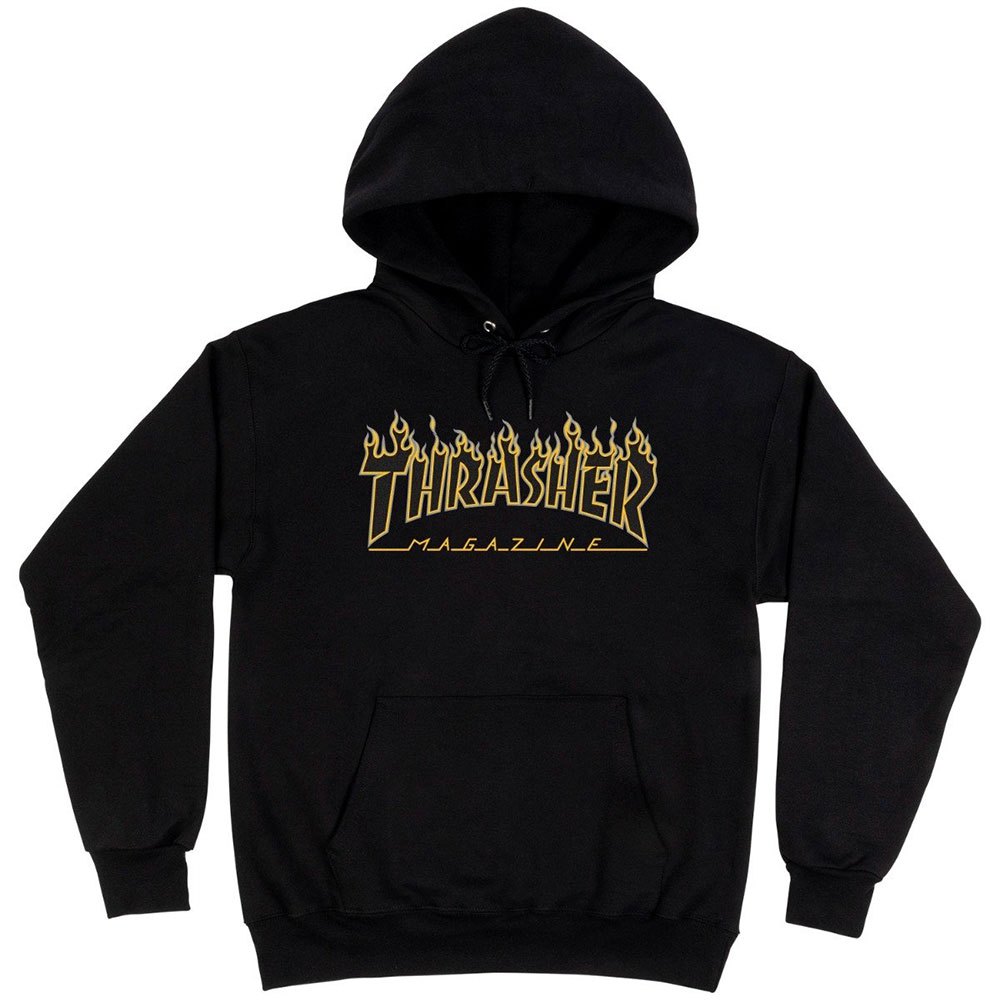 thrasher flame hoodie  xl homme