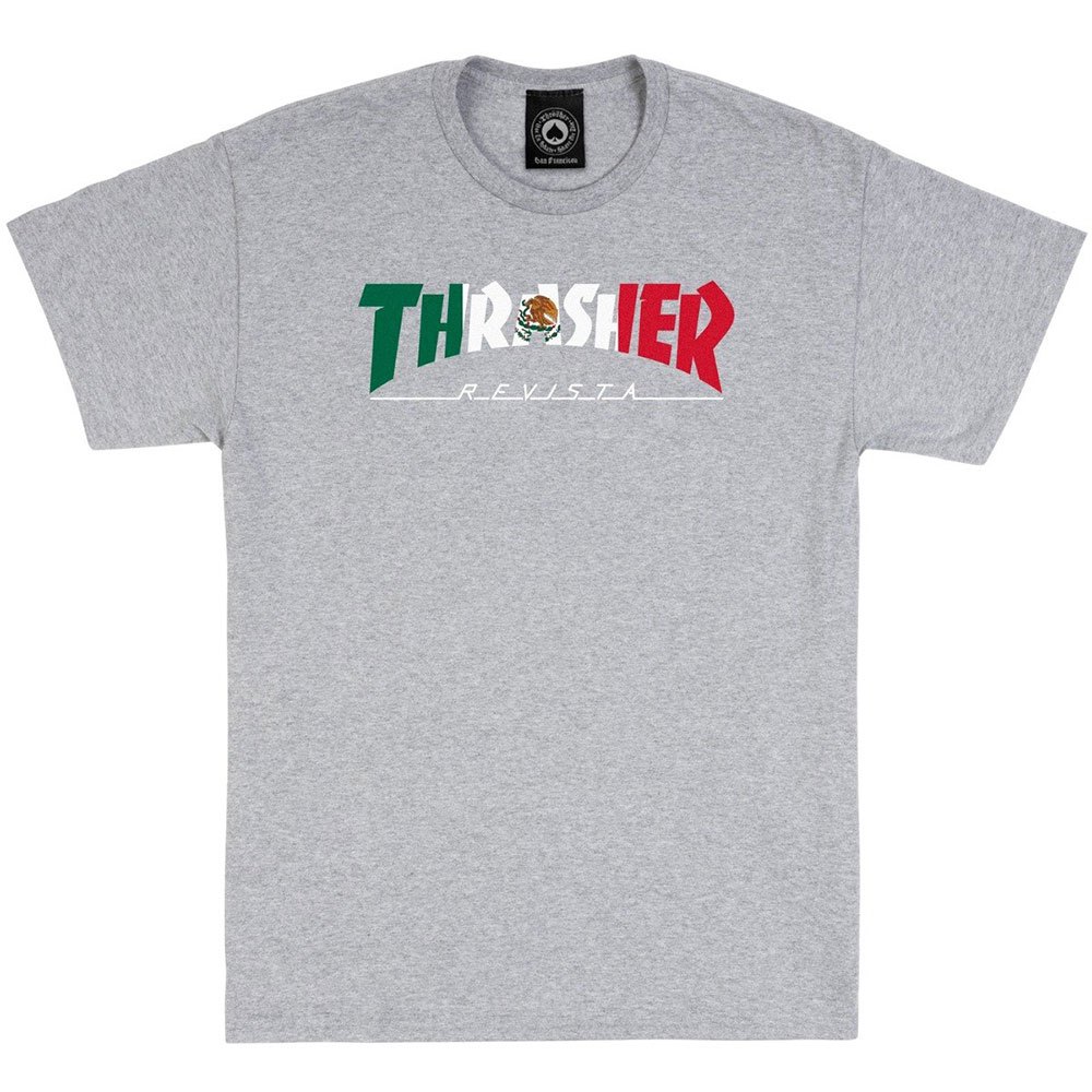 thrasher mexico revista sport short sleeve t-shirt  xl homme