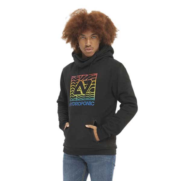 hydroponic dh swell hoodie noir m homme
