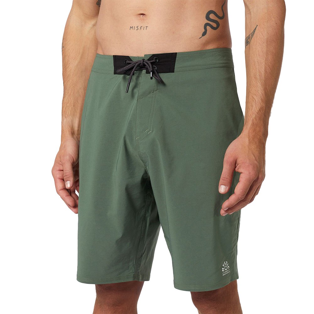 mystic brand movement swimming shorts vert 28 homme