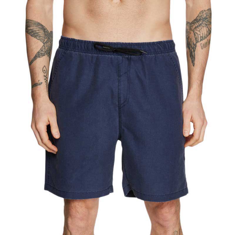 mystic brand swimming shorts bleu 30 homme