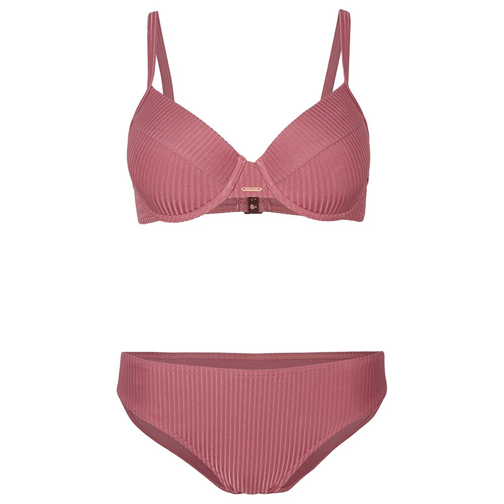 o´neill julia b/e cup - rita fixed set bikini rose 36 / d femme