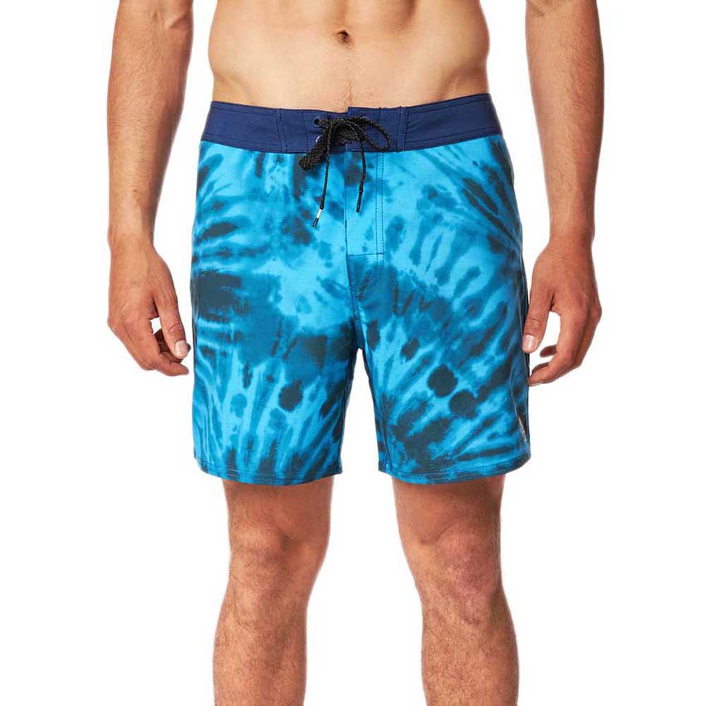 rip curl mirage retro bleach beach swimming shorts bleu 36 homme