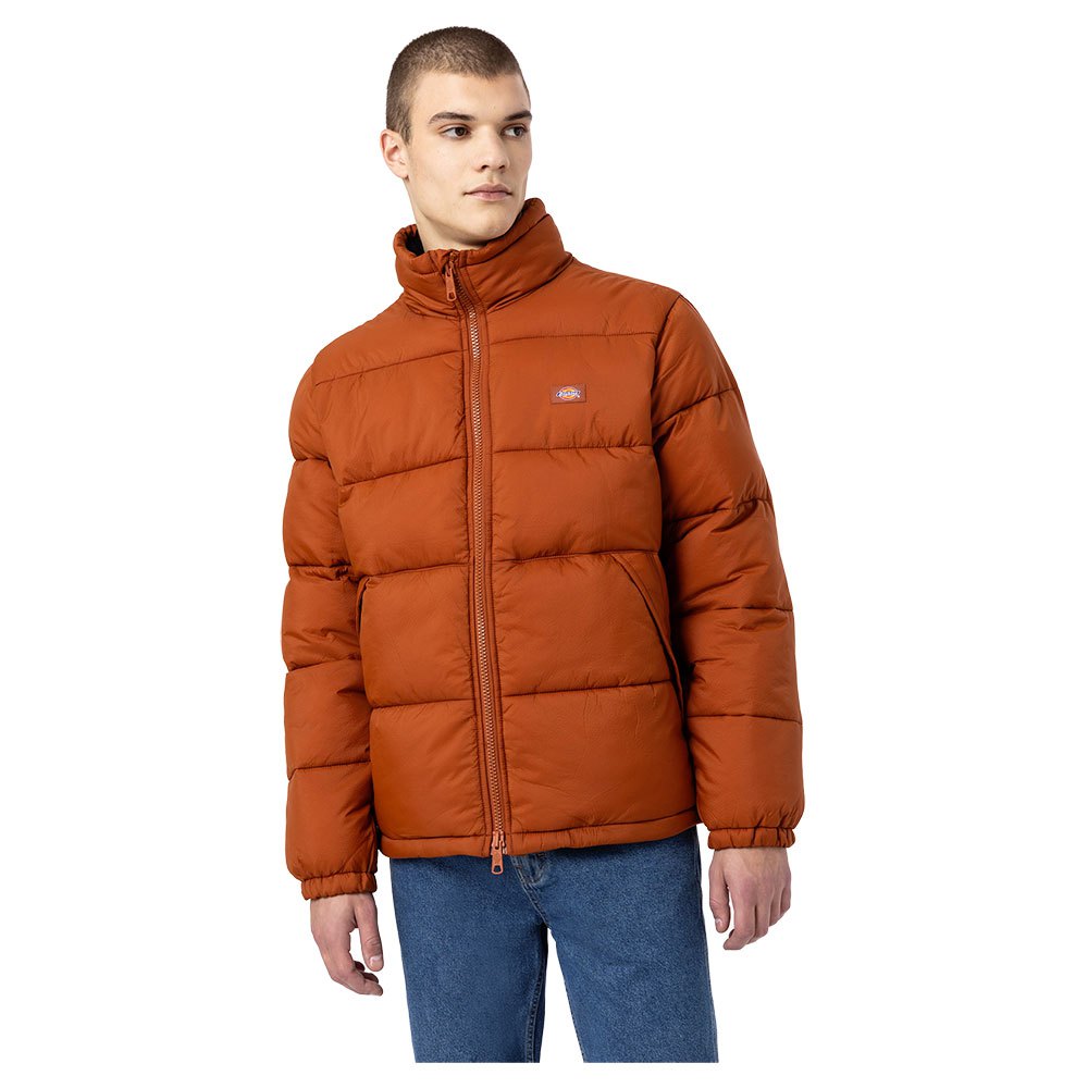 dickies waldenburg jacket orange l homme