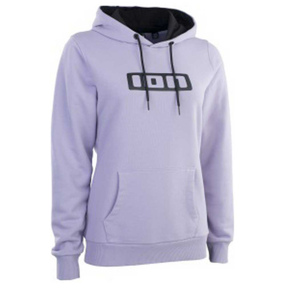 ion logo hoodie violet l femme