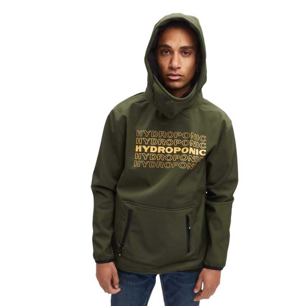 hydroponic dh bark soft shell jacket vert m homme