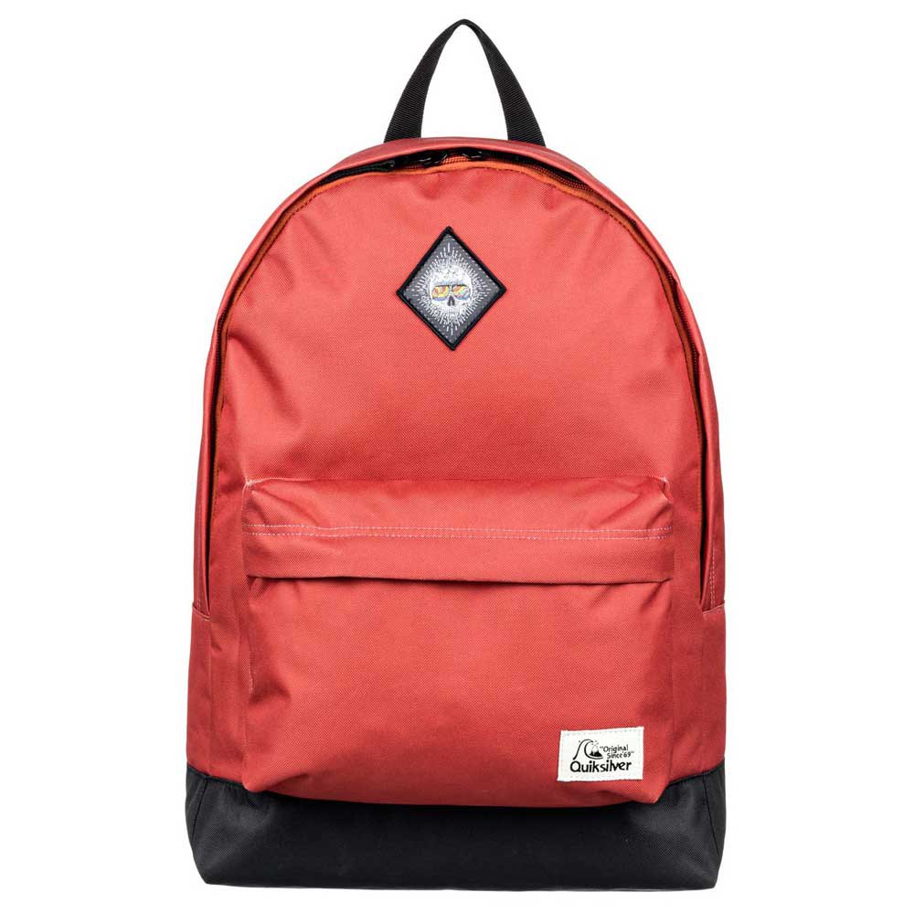 quiksilver everyday poster patch youth backpack orange