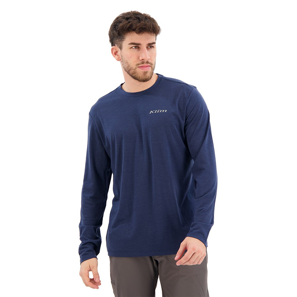 Klim Teton Long Sleeve T-shirt Bleu L