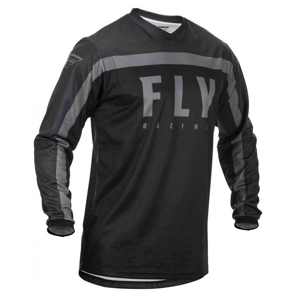 Fly Racing F-16 2020 Long Sleeve T-shirt Noir 2XL Homme