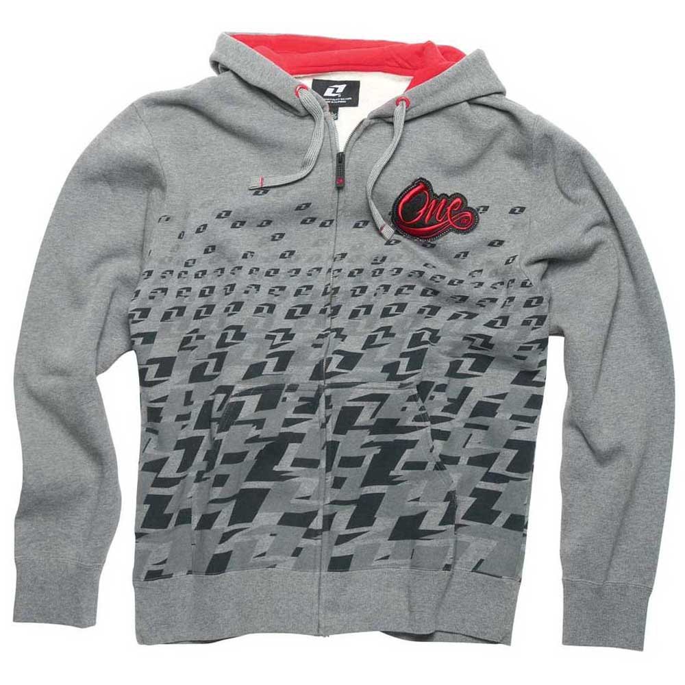 One Industries Sweat Avec Fermeture Phase M Grey