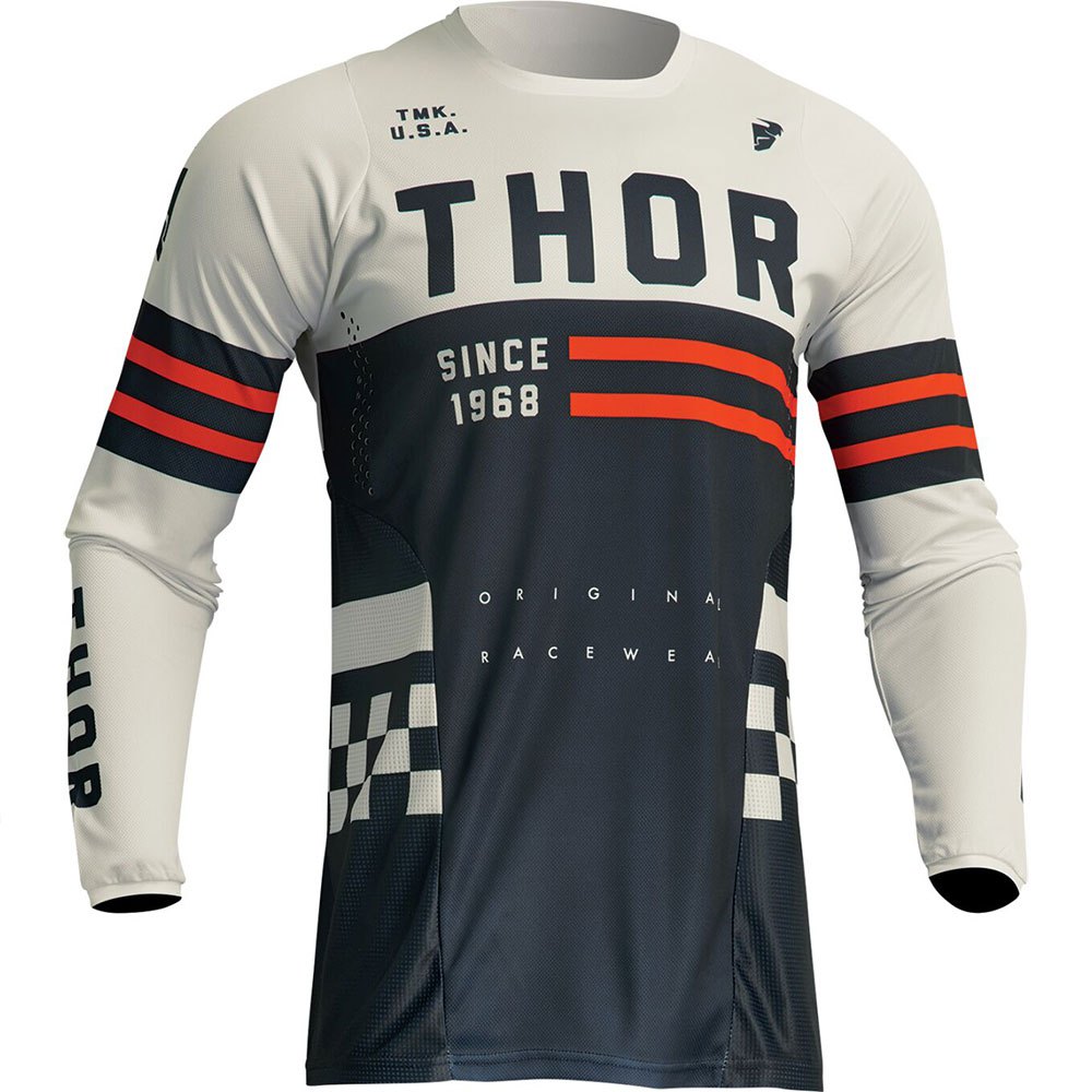Thor Pulse Combat Long Sleeve T-shirt Bleu 2XL Homme