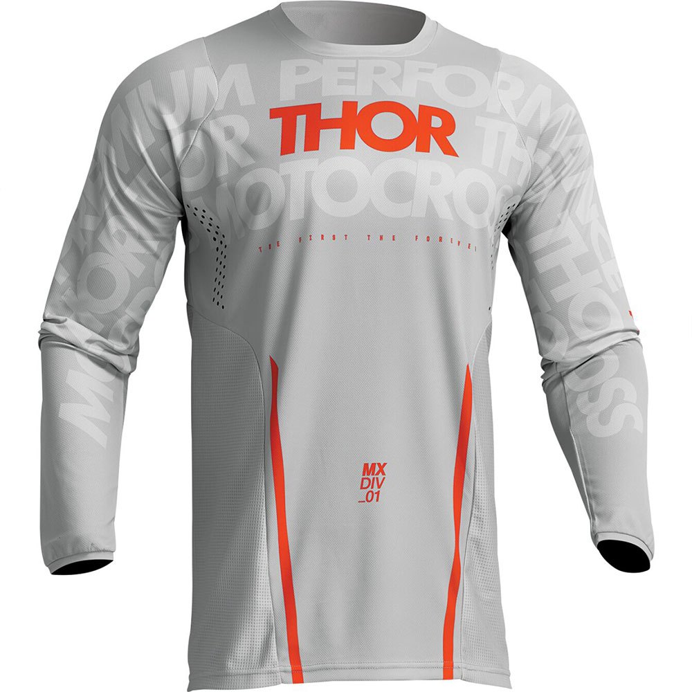 Thor Pulse Mono Long Sleeve T-shirt Gris M Homme