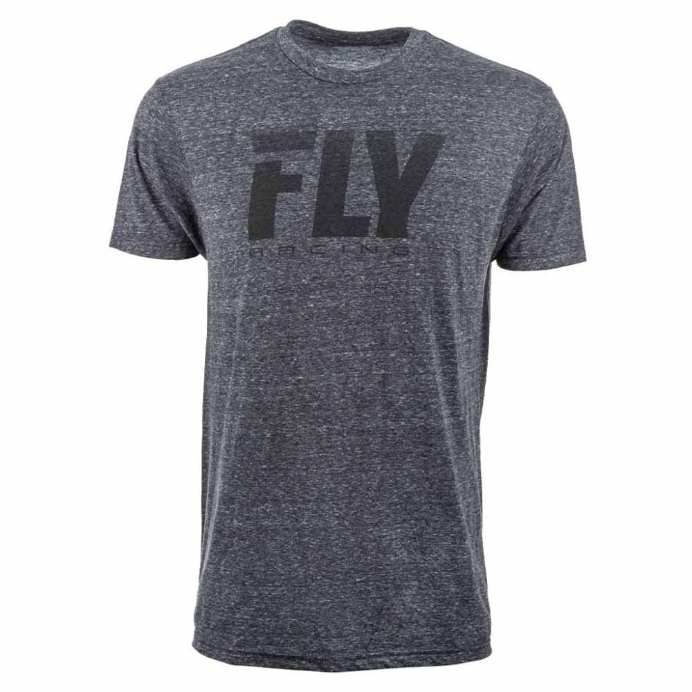 Fly Racing Logo Fade Short Sleeve T-shirt  S