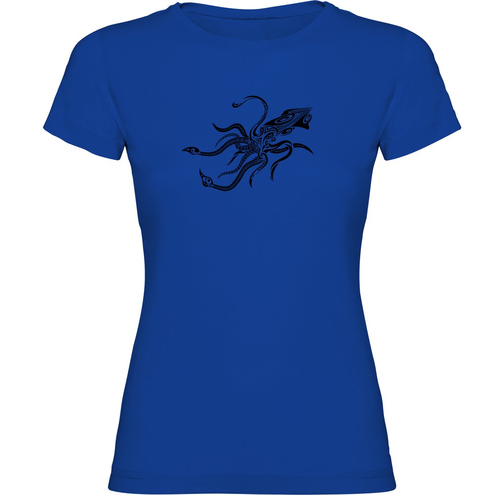 Kruskis Squid Tribal Short Sleeve T-shirt Bleu 2XL Homme