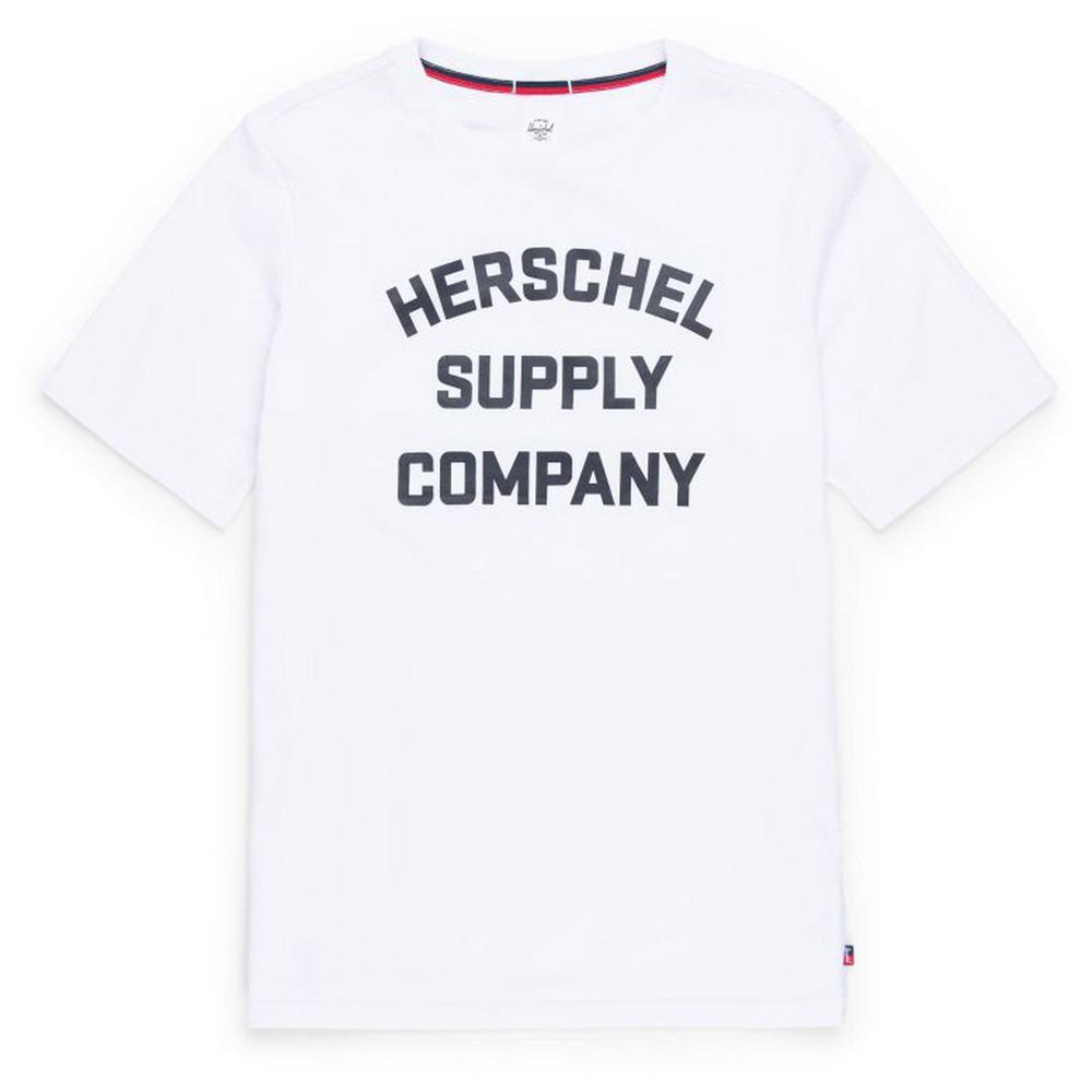 Herschel T-shirt Short Sleeve T-shirt Blanc L Homme