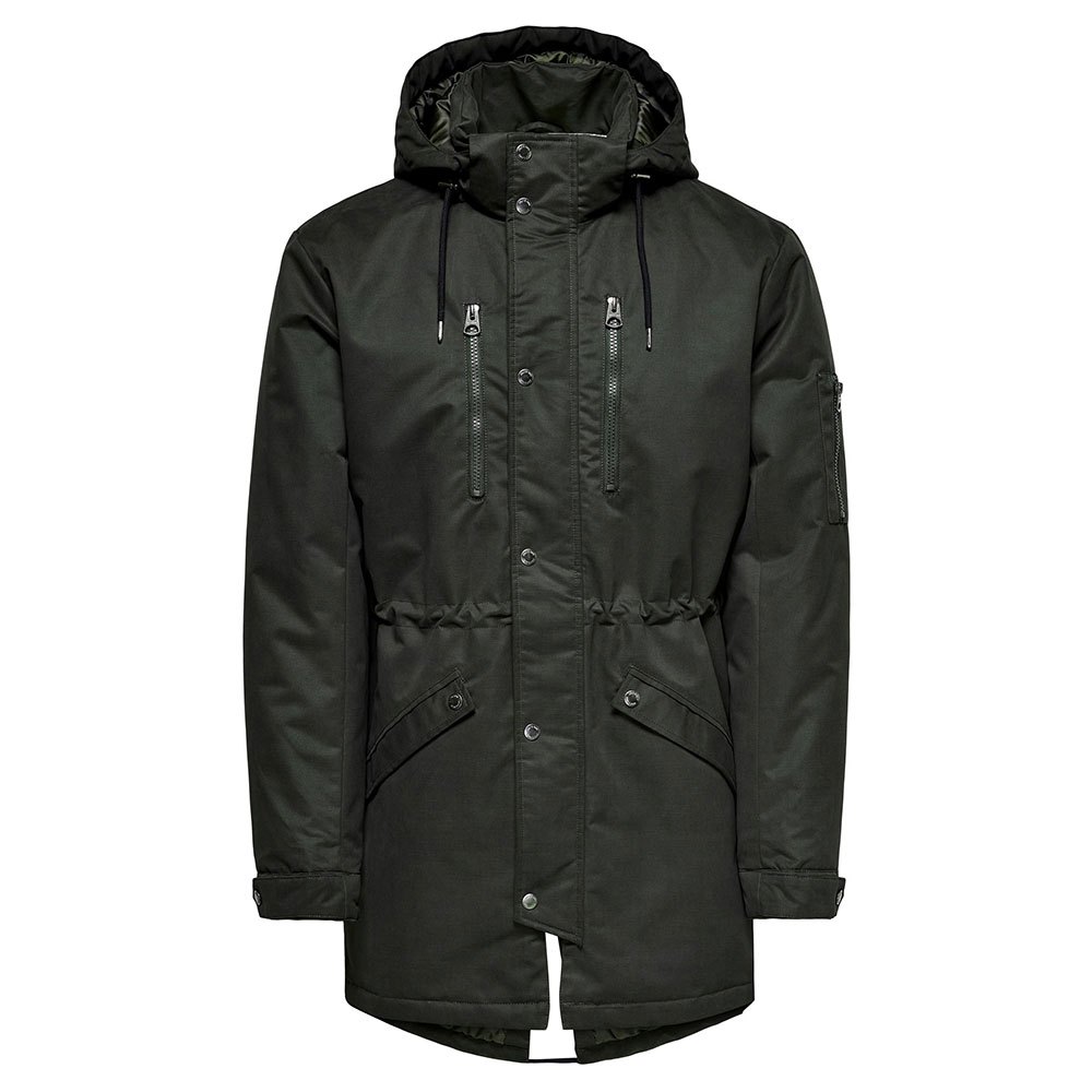 Only & Sons Parka Klaus Winter M Peat