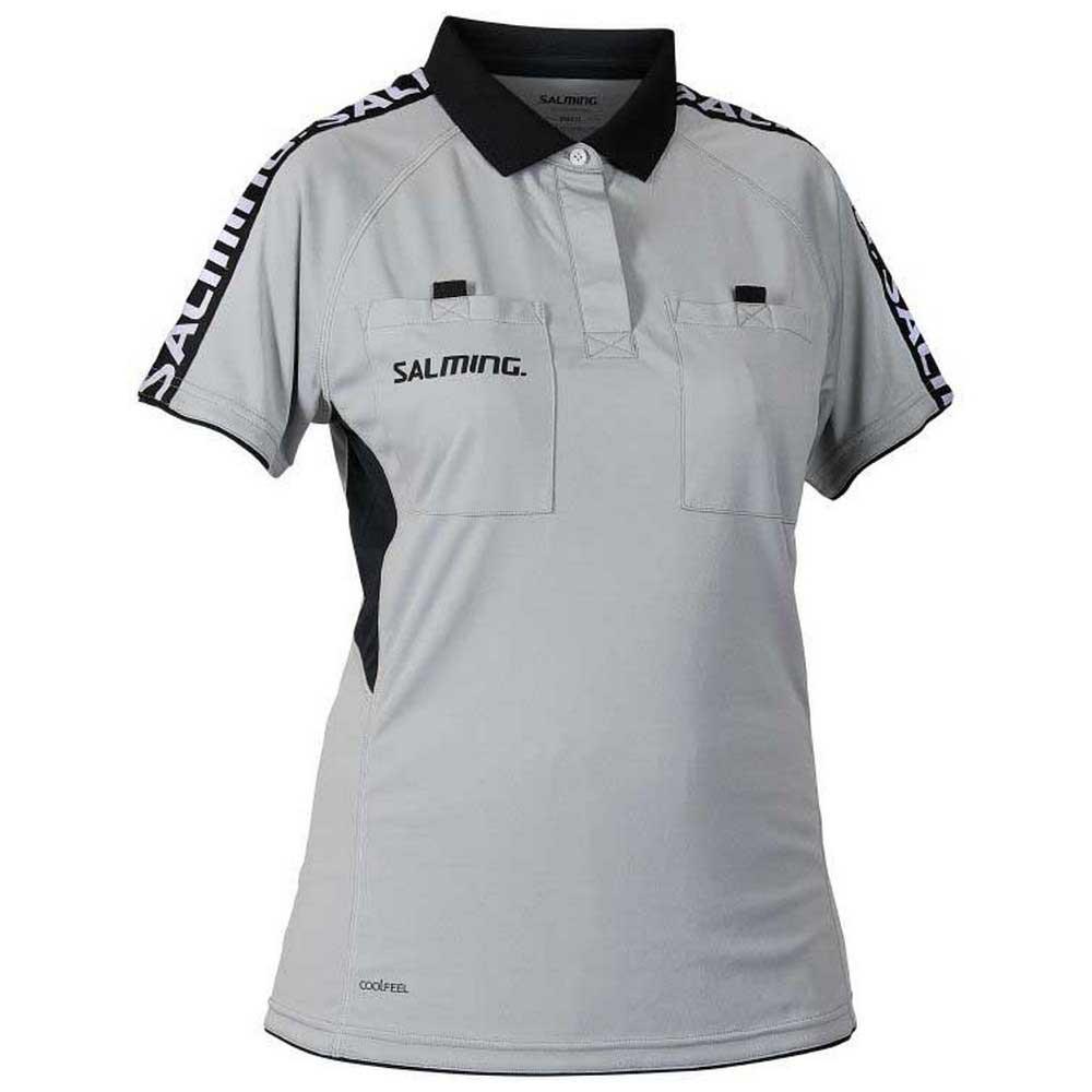 Salming Polo à Manches Courtes Referee XL Grey