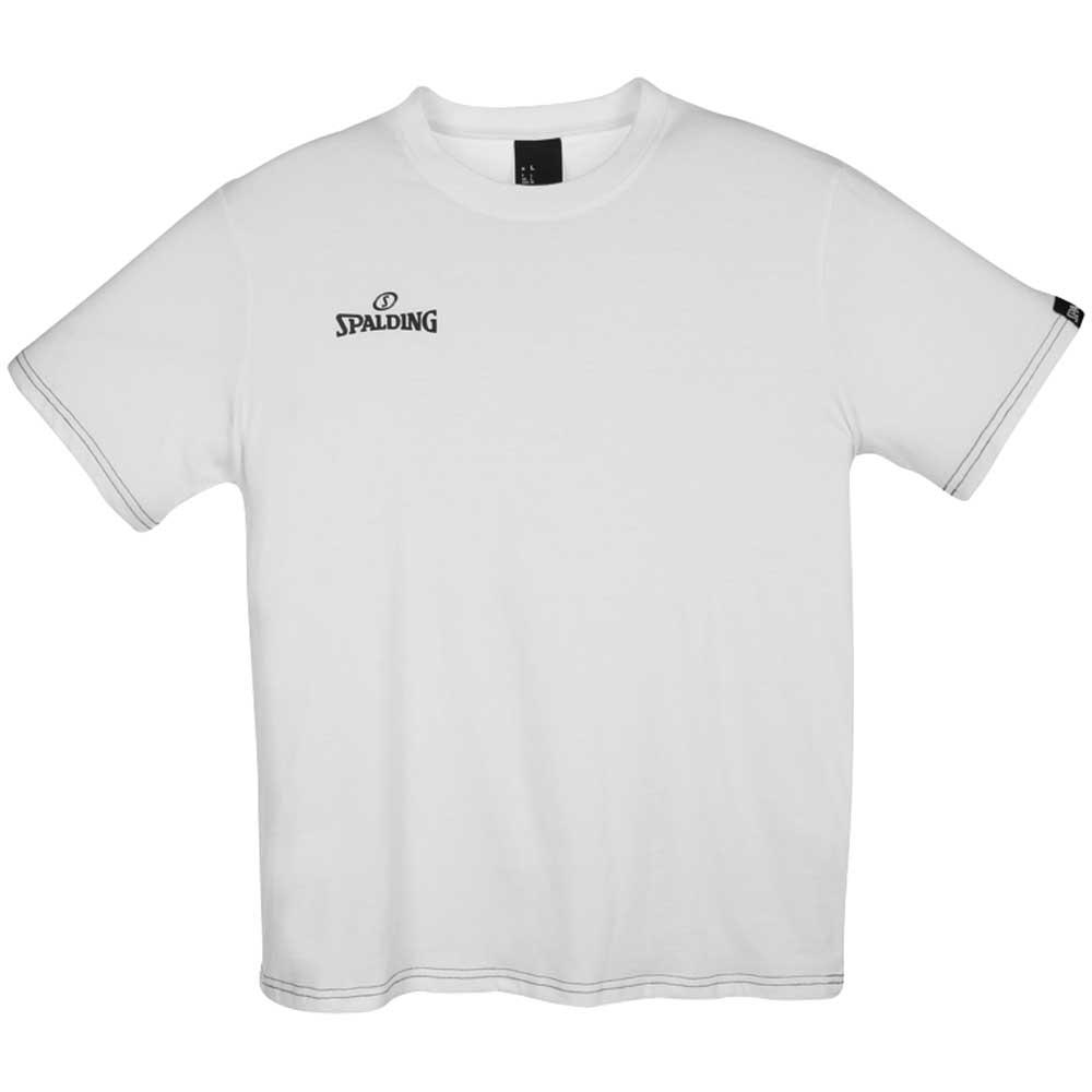 Spalding T-shirt à Manches Courtes Team Ii 140 cm White