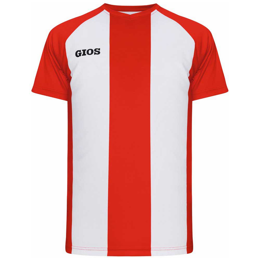 Gios T-shirt à Manches Courtes Settanta 2XL Red / White