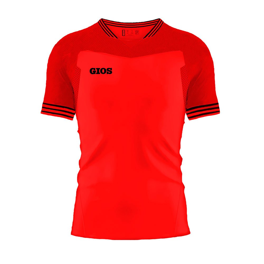 Gios T-shirt à Manches Courtes Gress 4XS Red / Black