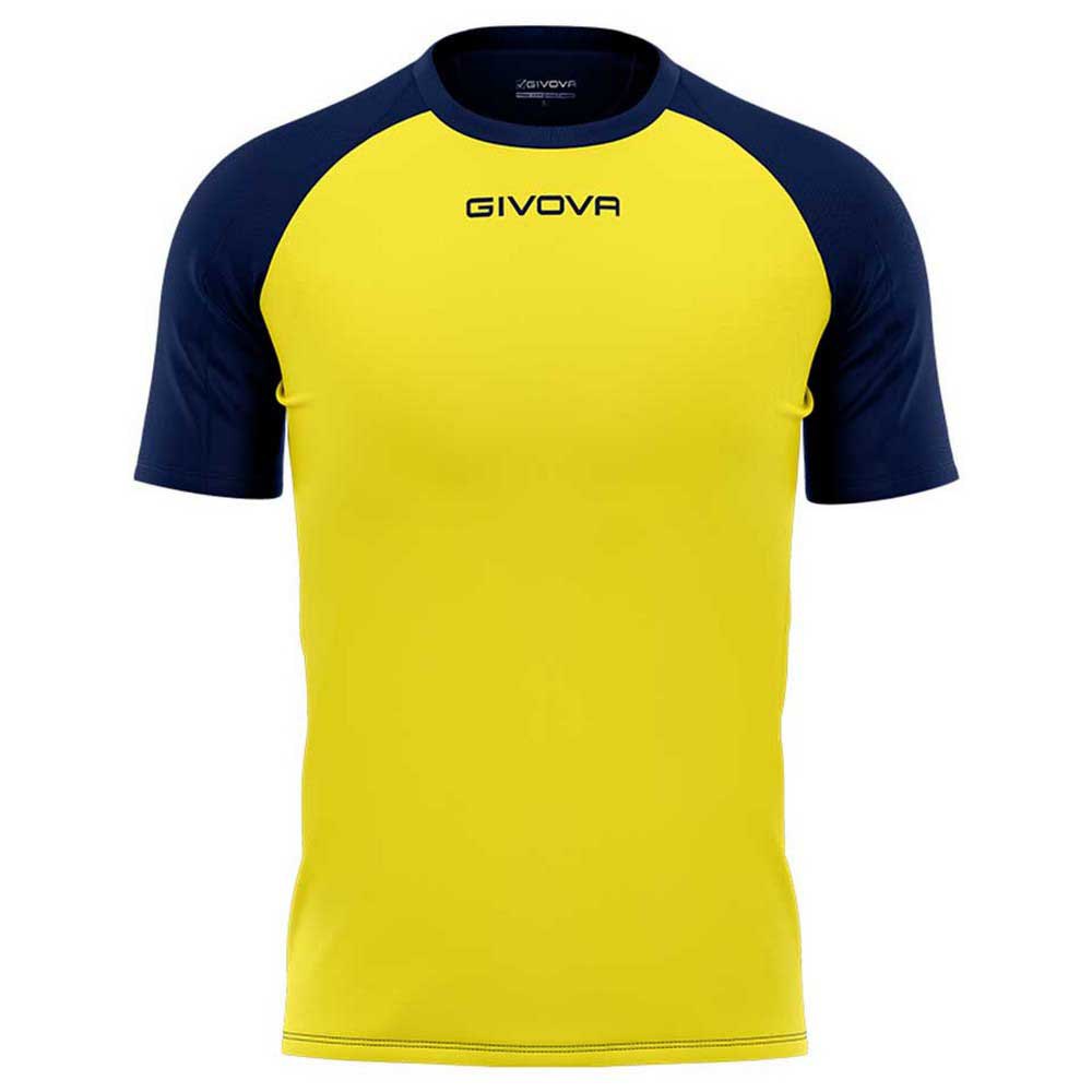 Givova Capo Short Sleeve T-shirt Jaune 5 Years