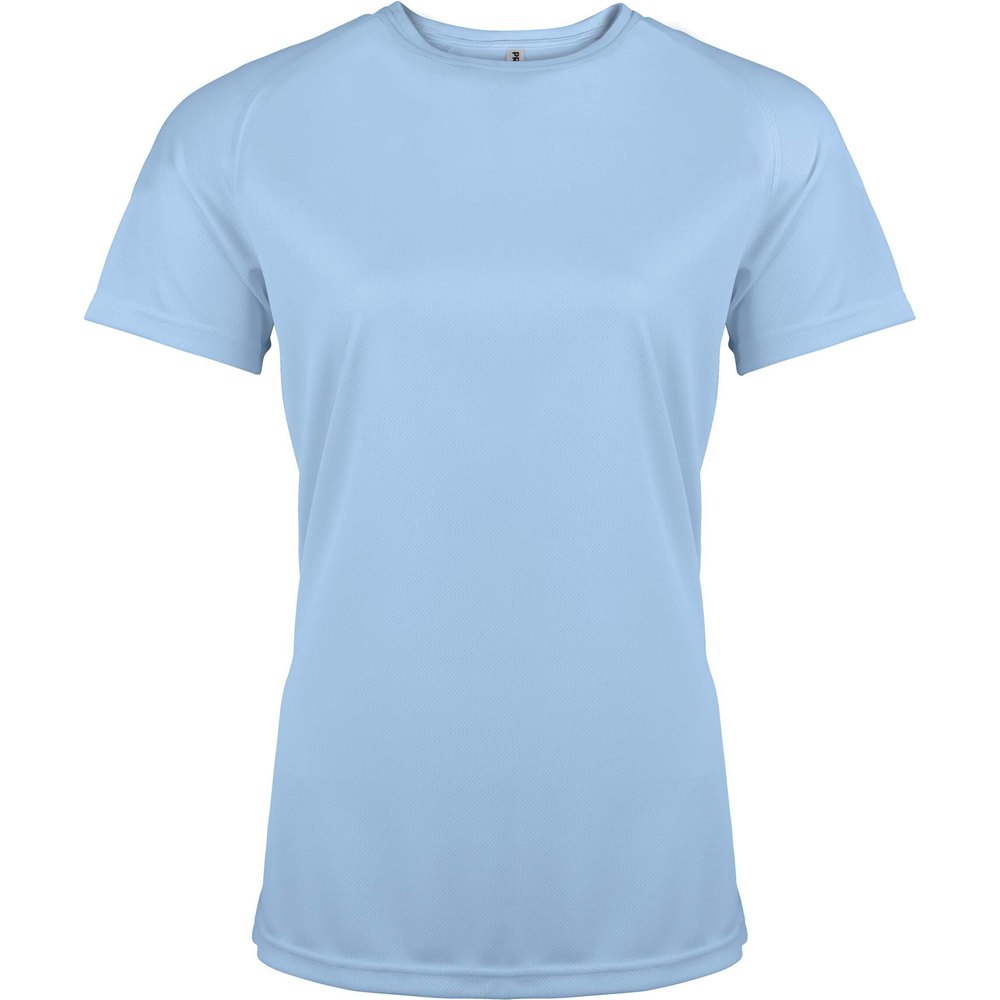 Proact Short Sleeve T-shirt Sport Bleu M Femme