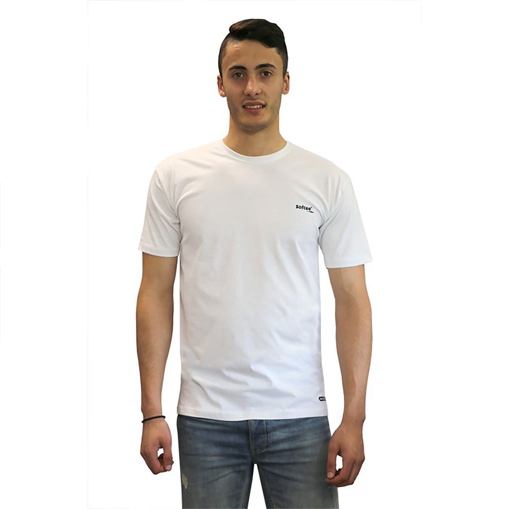 Softee Fit Basic Short Sleeve T-shirt Blanc 2XL Homme