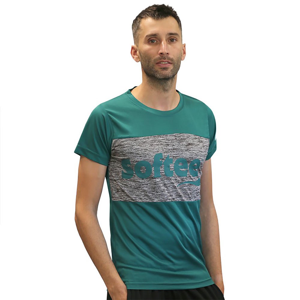 Softee Spin Short Sleeve T-shirt Vert S Homme