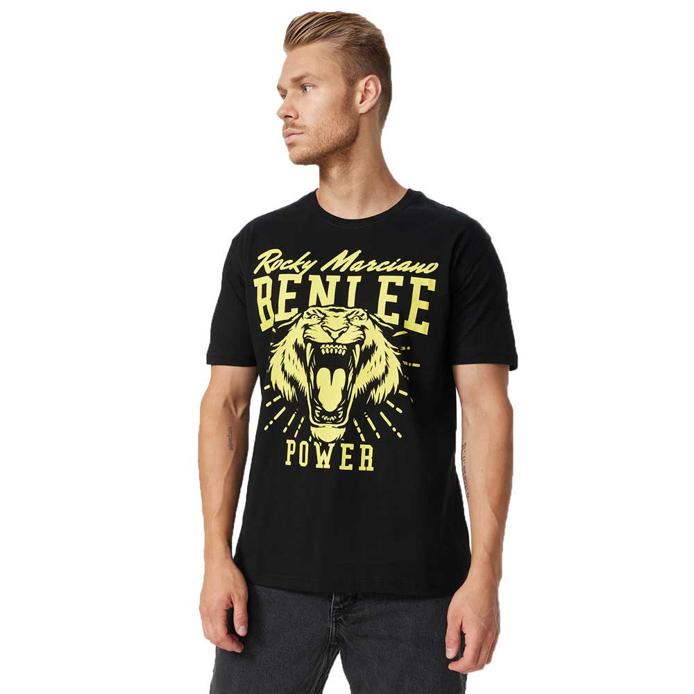 Benlee Tiger Power Short Sleeve T-shirt Noir 2XL Homme