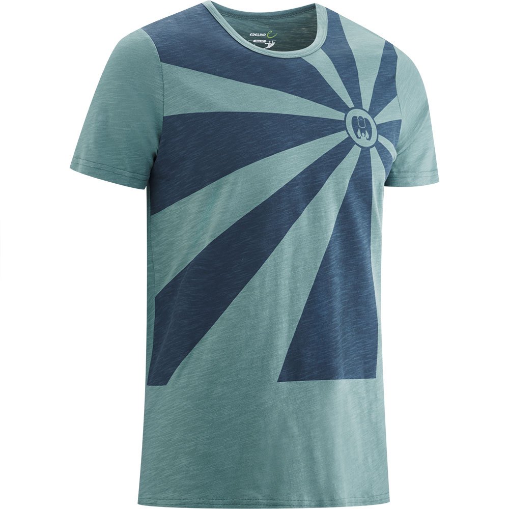 Edelrid T-shirt Manche Courte Highball Iv S Light Pacific