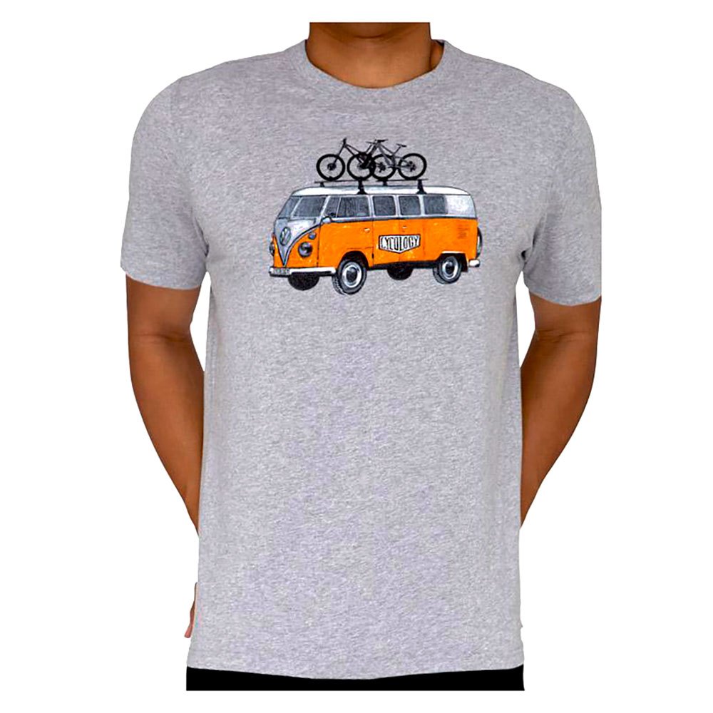 Cycology Road Trip Mtb Short Sleeve T-shirt Gris XL Homme