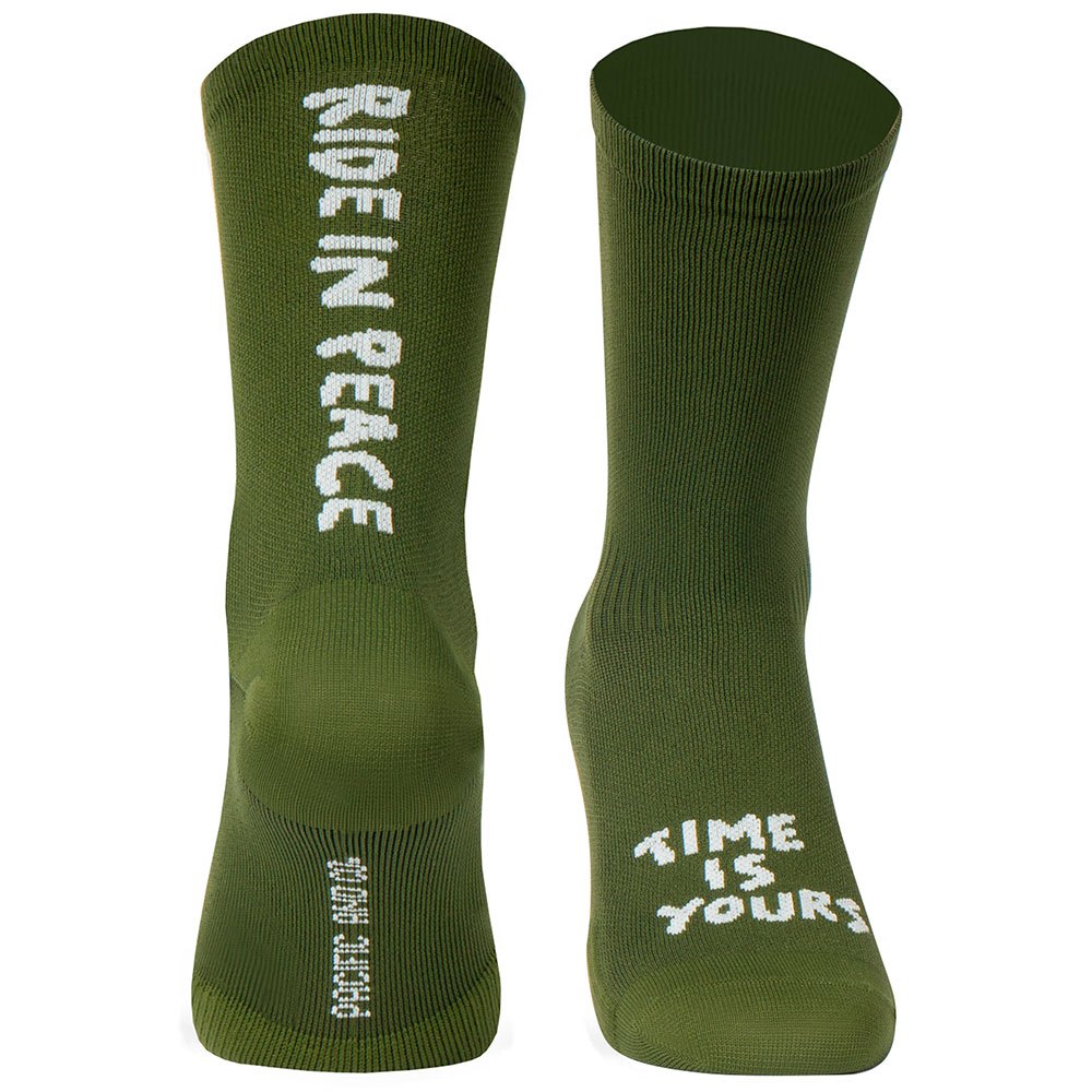 Pacific Socks Des Chaussettes Ride In Peace EU 37-41 Olive