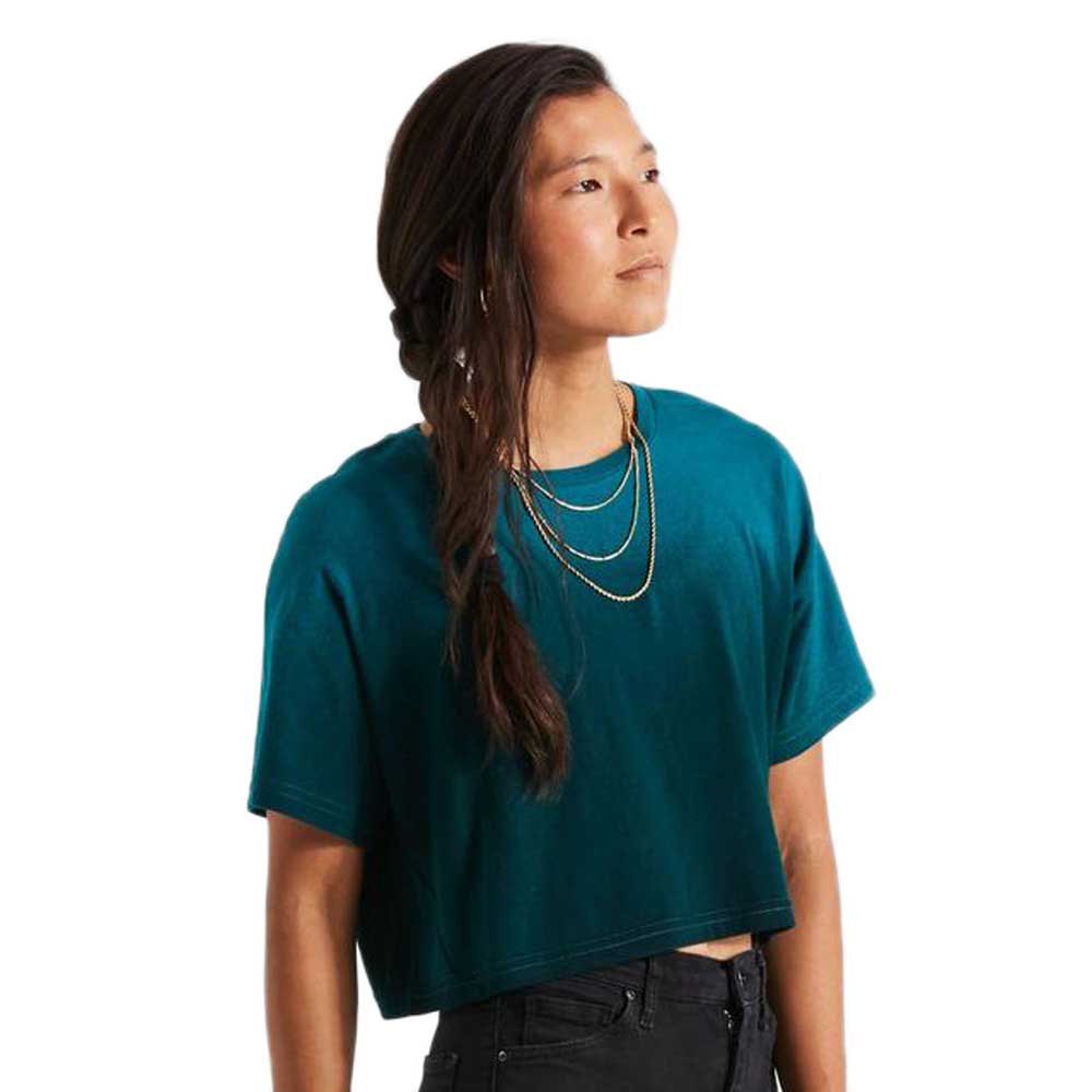 Specialized Crop Short Sleeve T-shirt Bleu S Femme