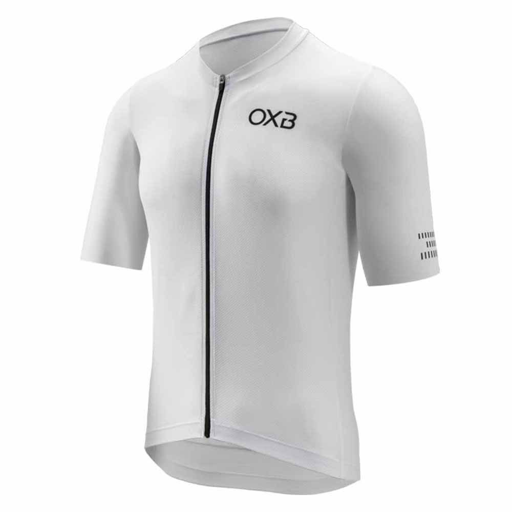 Oxyburn Essential Short Sleeve Jersey Blanc 2XL Homme