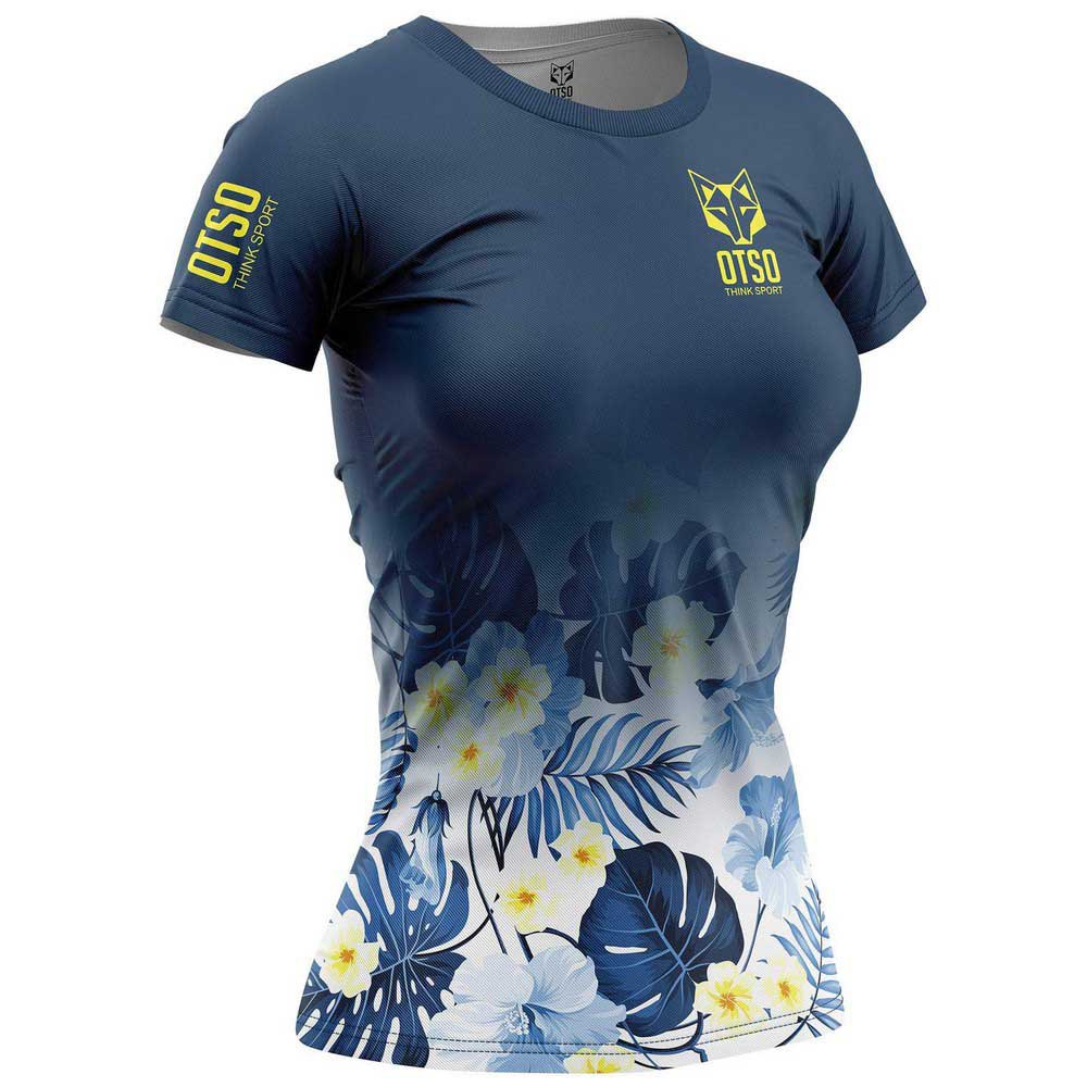 Otso T-shirt Short Sleeve T-shirt Bleu XS Femme