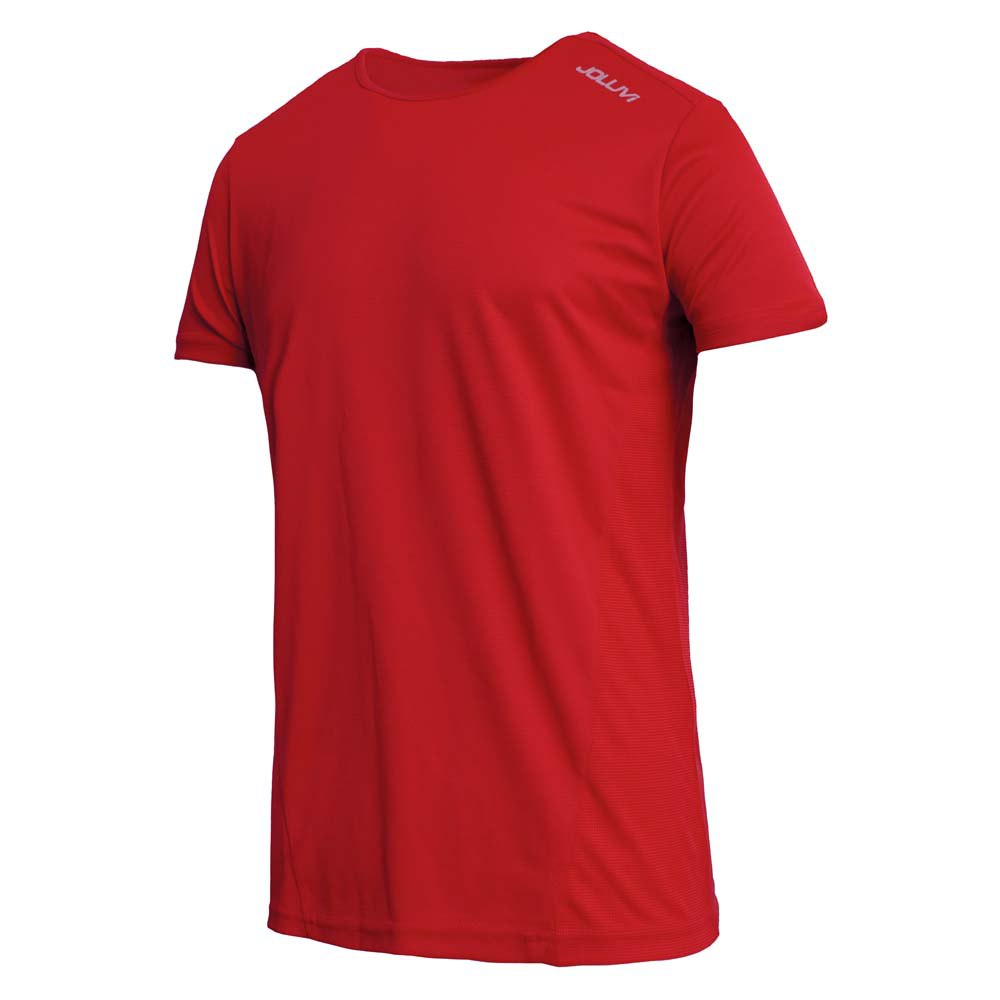 Joluvi Runplex Short Sleeve T-shirt Rouge M