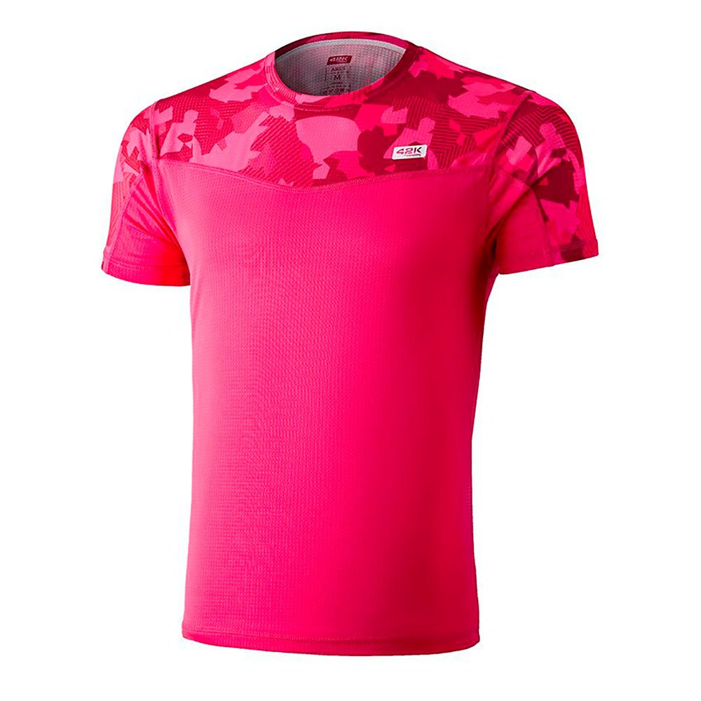 42k Running T-shirt à Manches Courtes Ares 2XL Pink