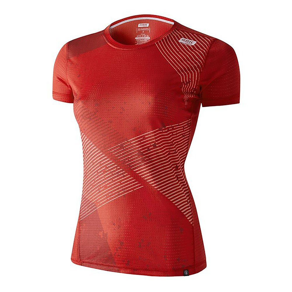 42k Running T-shirt à Manches Courtes Elements Recycled M Red
