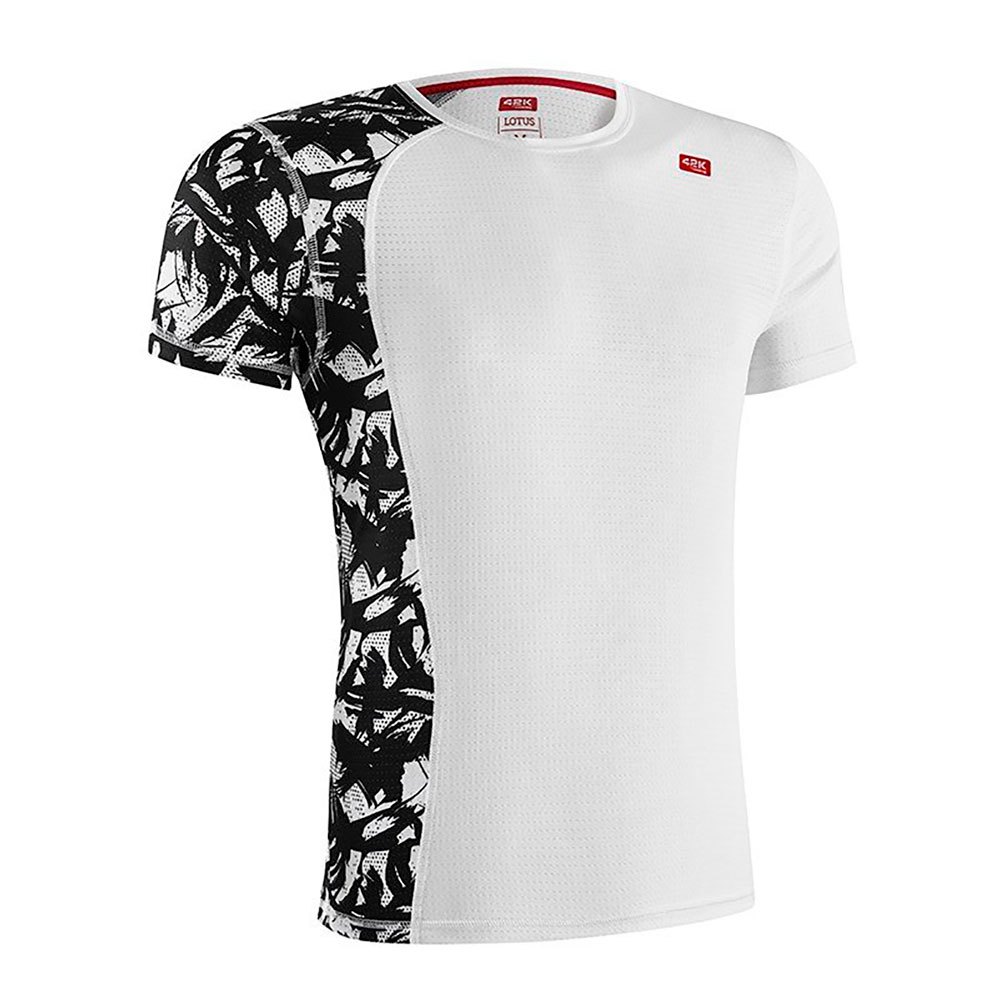 42k Running Lotus Short Sleeve T-shirt Blanc L